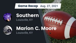 Recap: Southern  vs. Marion C. Moore  2021