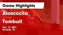 Atascocita  vs Tomball  Game Highlights - Jan. 19, 2021