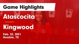 Atascocita  vs Kingwood  Game Highlights - Feb. 23, 2021