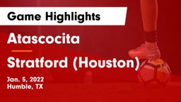 Atascocita  vs Stratford  (Houston) Game Highlights - Jan. 5, 2022