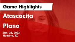 Atascocita  vs Plano  Game Highlights - Jan. 21, 2022