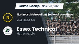 Recap: Northeast Metropolitan Regional Vocational  vs. Essex Technical  2023
