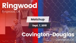 Matchup: Ringwood  vs. Covington-Douglas  2018