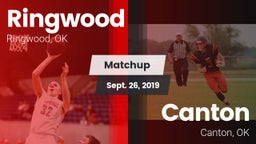 Matchup: Ringwood  vs. Canton  2019