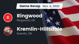 Recap: Ringwood  vs. Kremlin-Hillsdale  2020