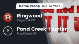 Recap: Ringwood  vs. Pond Creek-Hunter  2021