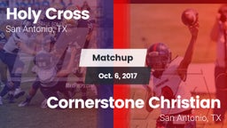 Matchup: Holy Cross High vs. Cornerstone Christian  2017