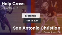 Matchup: Holy Cross High vs. San Antonio Christian  2017