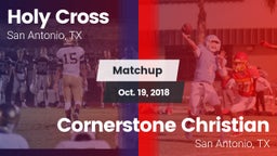 Matchup: Holy Cross High vs. Cornerstone Christian  2018