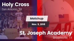 Matchup: Holy Cross High vs. St. Joseph Academy  2018