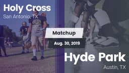 Matchup: Holy Cross High vs. Hyde Park 2019