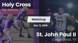 Matchup: Holy Cross High vs. St. John Paul II  2019