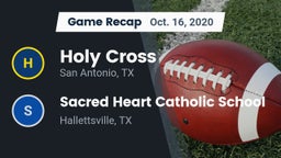 Recap: Holy Cross  vs. Sacred Heart Catholic School 2020