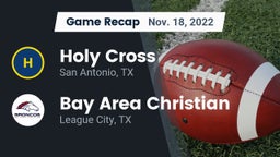 Recap: Holy Cross  vs. Bay Area Christian  2022
