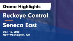 Buckeye Central  vs Seneca East  Game Highlights - Dec. 18, 2020