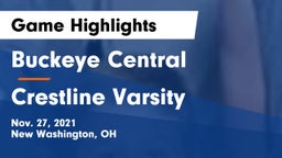 Buckeye Central  vs Crestline Varsity Game Highlights - Nov. 27, 2021