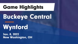 Buckeye Central  vs Wynford  Game Highlights - Jan. 8, 2022