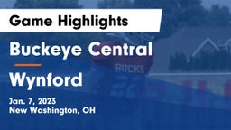 Buckeye Central  vs Wynford  Game Highlights - Jan. 7, 2023