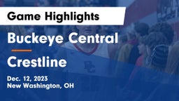 Buckeye Central  vs Crestline  Game Highlights - Dec. 12, 2023