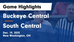 Buckeye Central  vs South Central  Game Highlights - Dec. 19, 2023