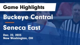Buckeye Central  vs Seneca East  Game Highlights - Dec. 22, 2023