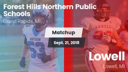 Matchup: Forest Hills Norther vs. Lowell  2018