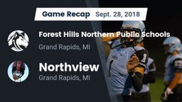 Recap: Forest Hills Northern Public Schools vs. Northview  2018