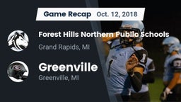 Recap: Forest Hills Northern Public Schools vs. Greenville  2018