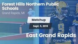 Matchup: Forest Hills Norther vs. East Grand Rapids  2019