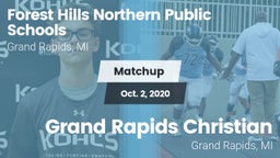 Matchup: Forest Hills Norther vs. Grand Rapids Christian  2020