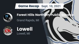 Recap: Forest Hills Northern Public Schools vs. Lowell  2021