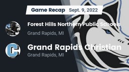 Recap: Forest Hills Northern Public Schools vs. Grand Rapids Christian  2022