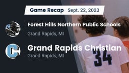 Recap: Forest Hills Northern Public Schools vs. Grand Rapids Christian  2023