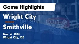 Wright City  vs Smithville  Game Highlights - Nov. 6, 2018