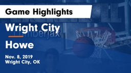 Wright City  vs Howe  Game Highlights - Nov. 8, 2019