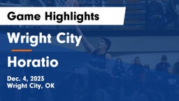 Wright City  vs Horatio  Game Highlights - Dec. 4, 2023