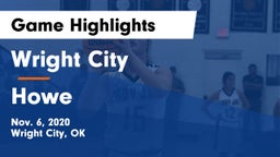 Wright City  vs Howe  Game Highlights - Nov. 6, 2020