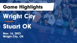 Wright City  vs Stuart  OK Game Highlights - Nov. 16, 2023