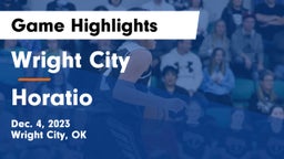 Wright City  vs Horatio  Game Highlights - Dec. 4, 2023