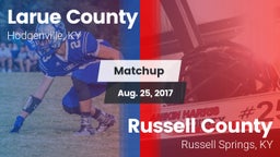 Matchup: Larue County High vs. Russell County  2017