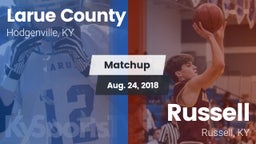 Matchup: Larue County High vs. Russell  2018