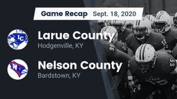 Recap: Larue County  vs. Nelson County  2020