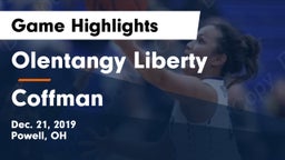Olentangy Liberty  vs Coffman  Game Highlights - Dec. 21, 2019