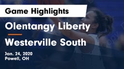 Olentangy Liberty  vs Westerville South  Game Highlights - Jan. 24, 2020