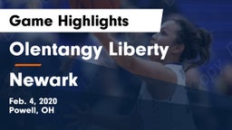 Olentangy Liberty  vs Newark  Game Highlights - Feb. 4, 2020