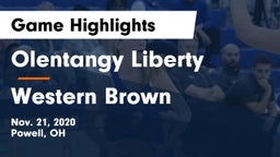 Olentangy Liberty  vs Western Brown  Game Highlights - Nov. 21, 2020