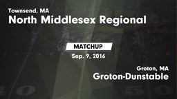 Matchup: North Middlesex vs. Groton-Dunstable  2016