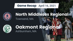 Recap: North Middlesex Regional  vs. Oakmont Regional  2021