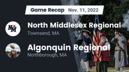 Recap: North Middlesex Regional  vs. Algonquin Regional  2022