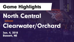North Central  vs Clearwater/Orchard  Game Highlights - Jan. 4, 2018